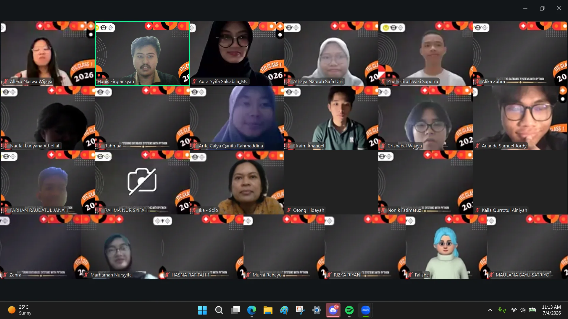ITC Class 1 2026 - Mastering Database Systems with Python