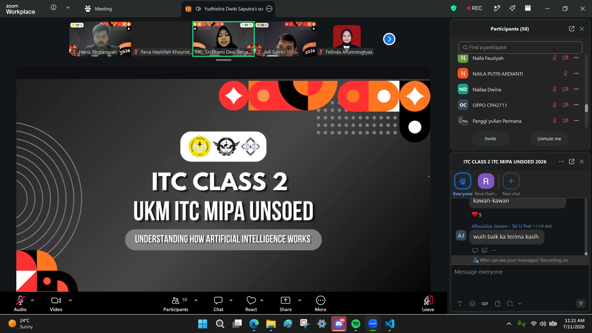 ITC Class 2 2026 - Understanding How Artificial Intelligence Work